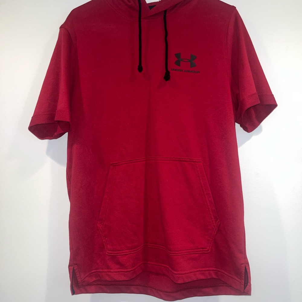 Under armor short sleeve hoodie